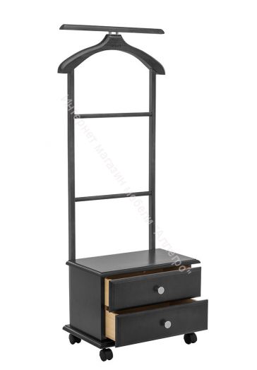 Вешалка напольная с тумбой Leset Ричмонд венге