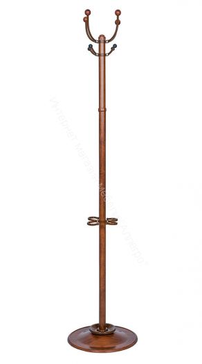 Вешалка напольная Leset Квадро-1 вишня