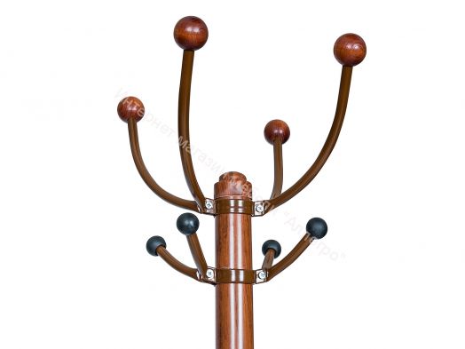 Вешалка напольная Leset Квадро-1 вишня