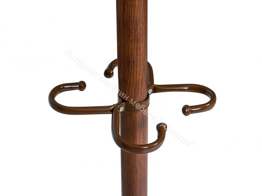 Вешалка напольная Leset Квадро-1 вишня