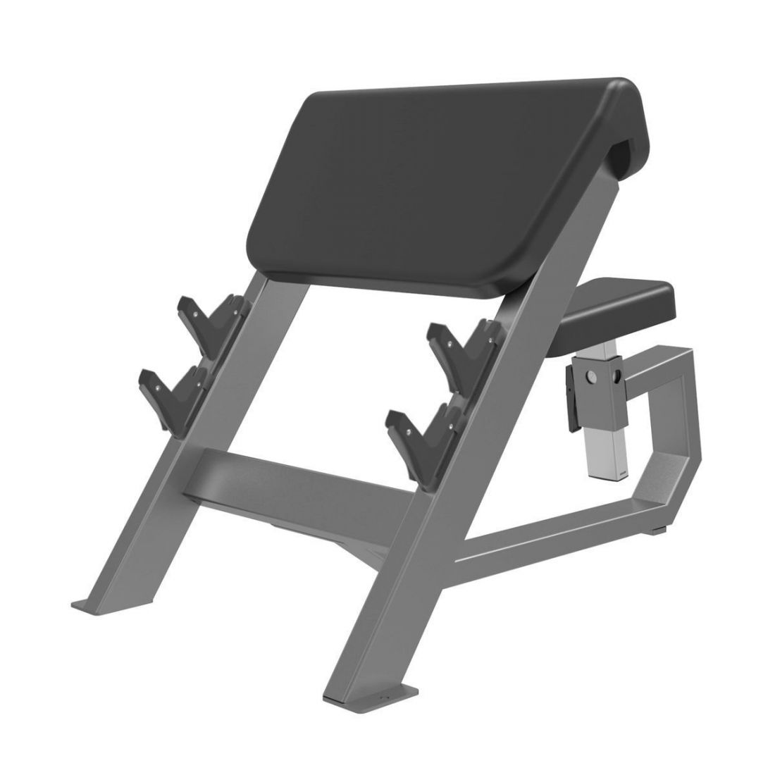 DHZ A-3044 Скамья для бицепса с сиденьем. Скамья Скотта (Seated Preacher Curl)