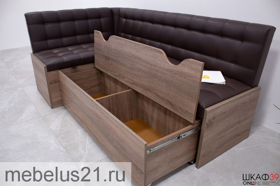 Скамья угловая «Форест» со спальным местом