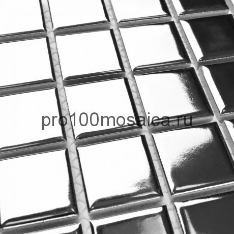 Плитка декоративная керамическая Everest Silver/Эверест серебряный 5,2*25*25 302,5*302,5