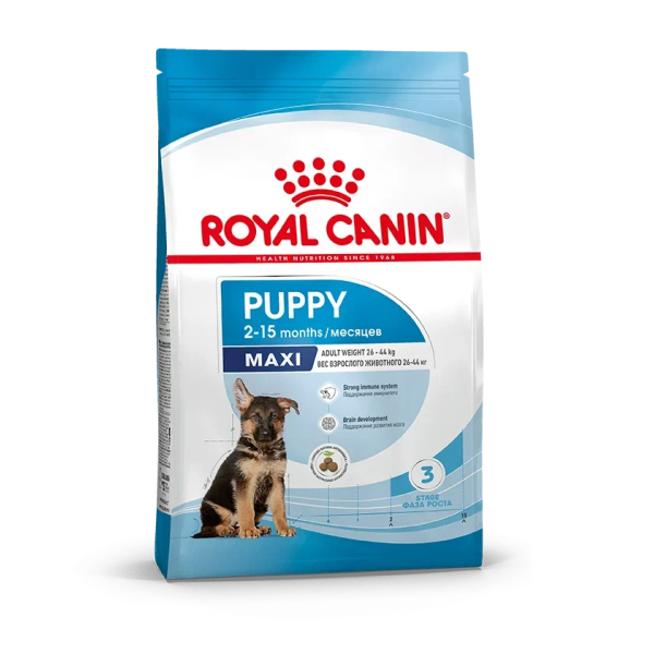 Сухой корм для щенков крупных пород Royal Canin Maxi Puppy