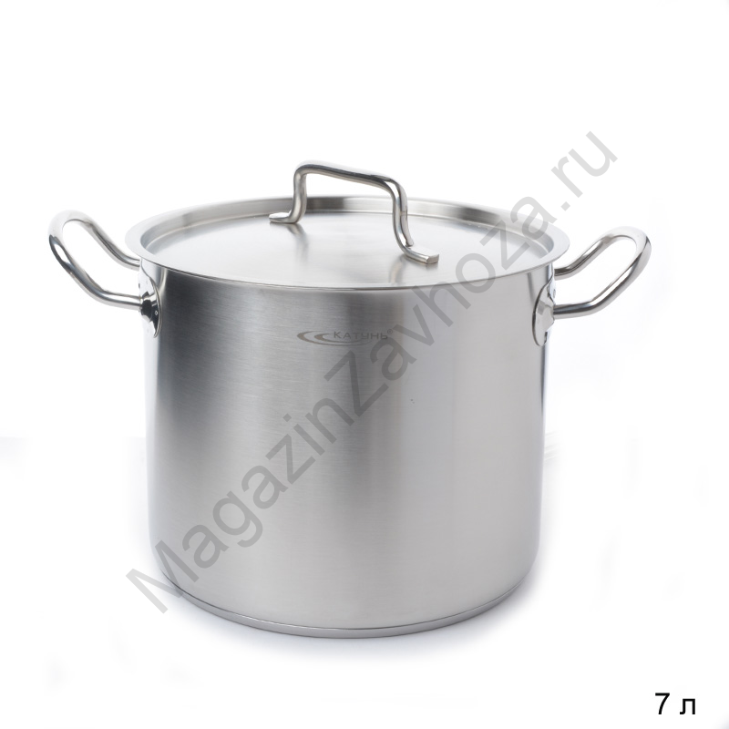Кастрюля Нерж, 7,3 л