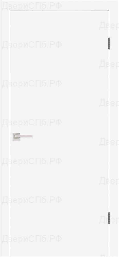 Дверь ПГ Уно Белая Эмаль