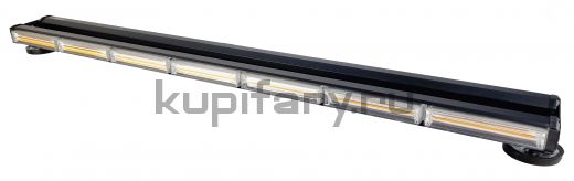 Двухсторонняя проблесковая оранжевая люстра COB 103 см 12-24 вольт ip67