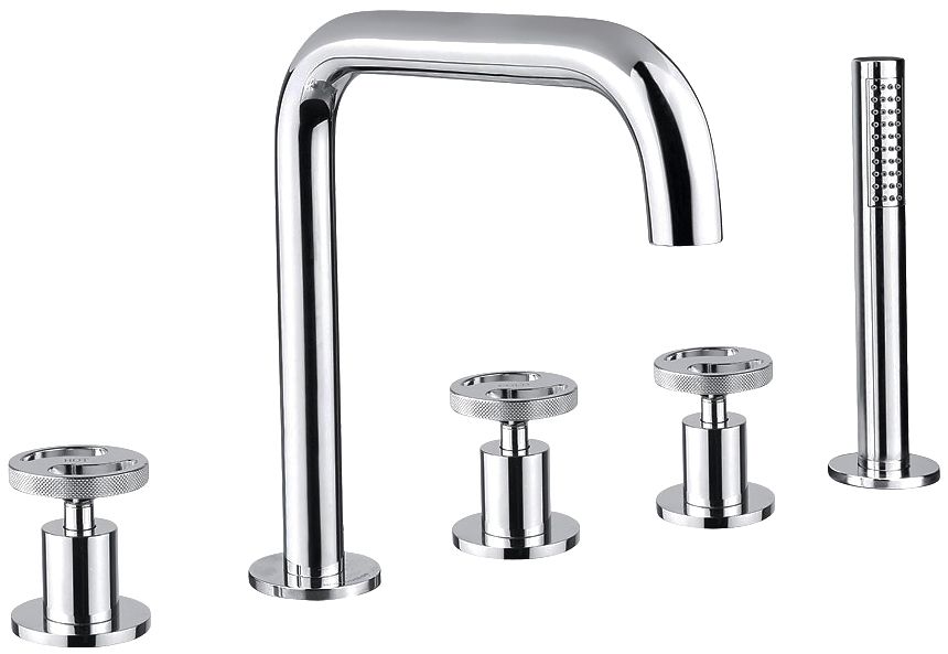 Изображение Смеситель двухвентильный на борт ванны Migliore Reversa