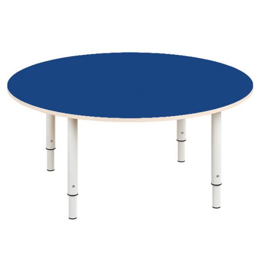 РСН-0020-07 Стол круглый регулируемый Цвет: Синий