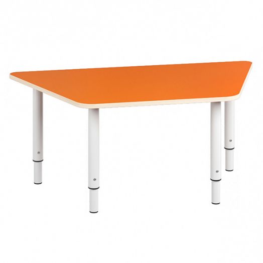 РСН-0010-09 Стол трапециевидный регулируемый Цвет: Оранжевый
