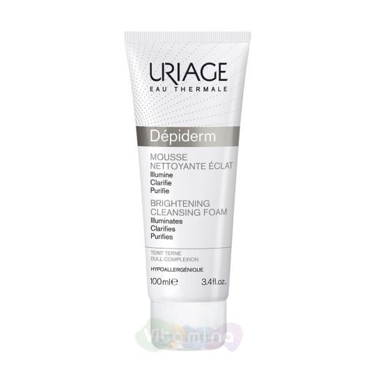 Uriage Депидерм Очищающий крем-мусс для лица придающий коже сияние, 100 мл