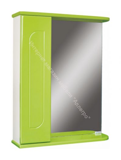 Шкаф-зеркало Радуга Яблоко 50 левый/правый АЙСБЕРГ