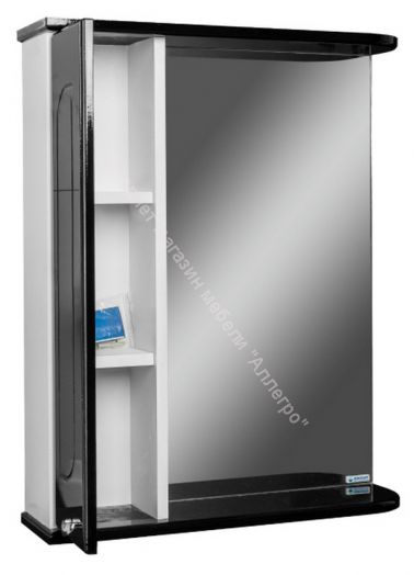 Шкаф-зеркало Радуга Яблоко 50 левый/правый АЙСБЕРГ