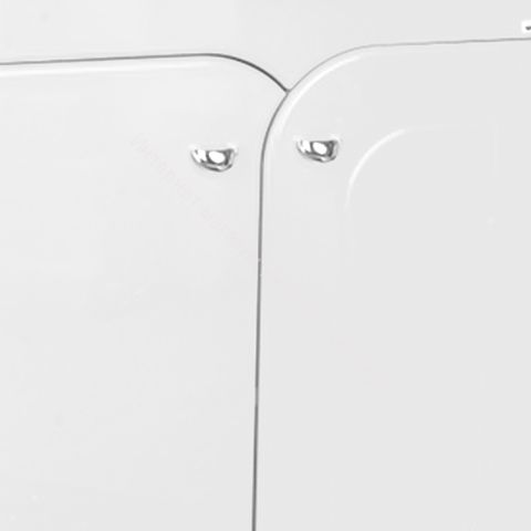 Шкаф-зеркало Радуга Белый 50 левый/правый АЙСБЕРГ