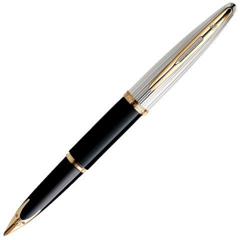 Waterman Carene - Deluxe Black GT, перьевая ручка, F