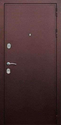 Дверь входная металлическая Great Doors H5 Антик Медь Зеркало 18 Сандал Серый