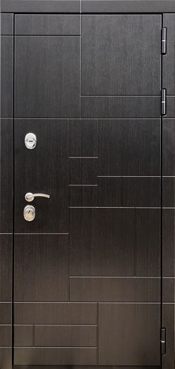 Дверь входная металлическая Great Doors H20 Венге ФЛ-291 Белый Софт