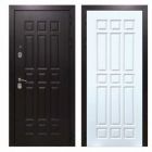 Дверь входная металлическая Great Doors H8 Венге ФЛ-33 Белый Софт