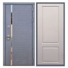 Дверь входная металлическая Great Doors H24 Силк Титан ФЛ-117 Софт Грей