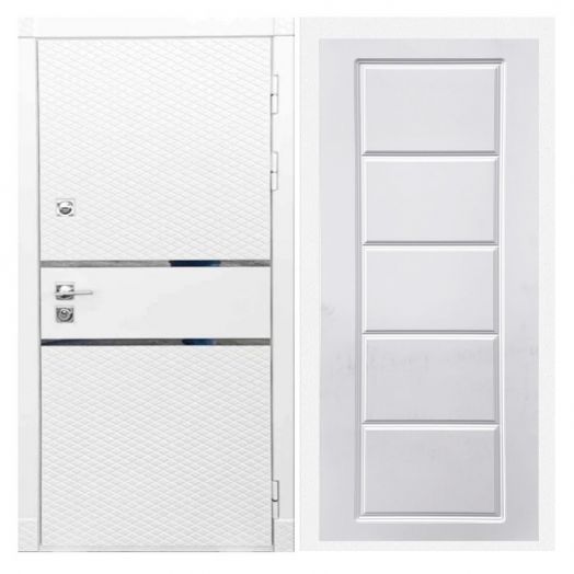 Дверь входная металлическая Great Doors H15 Белый Софт ФЛ-39 Белый Софт