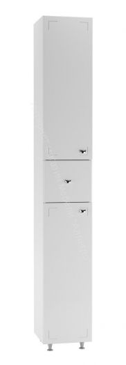 Пенал напольный 30 Классик с верхним ящиком В1 левый АЙСБЕРГ