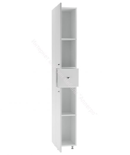 Пенал напольный 30 Классик с верхним ящиком В1 левый АЙСБЕРГ