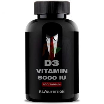 RAVNUTRITION - D3 5000UI 100таб