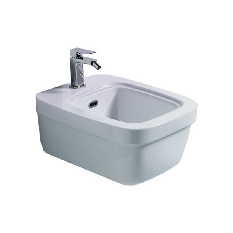 Изображение Биде Simas Evolution подвесное с крепежом и шумозащитой EVO19/F85