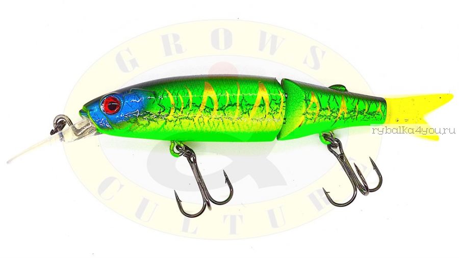 Воблер Grows Culture Tiny Magallon  MR 88 мм / 7,6 гр / Заглубление: 0,3 - 0,8 м / цвет: #34