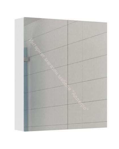 Шкаф-зеркало Норма 60 2 двери АЙСБЕРГ