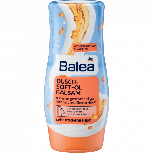 Бальзам - масло -лосьон для душа, Soft Balea