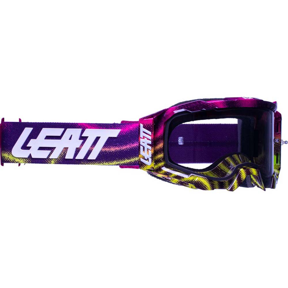 Leatt Velocity 5.5 V22 Zebra Neon очки для мотокросса и эндуро