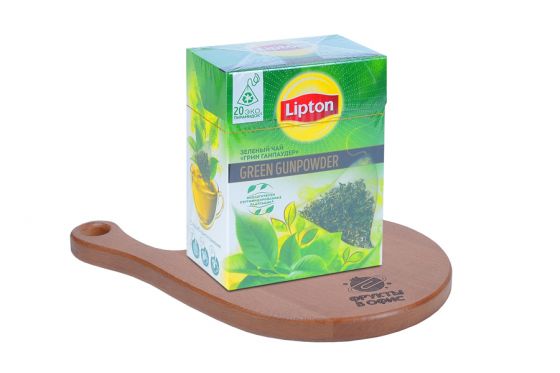 Чай Lipton Green Gunpowder 20 пакетиков