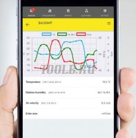 Trotec BA30WP appSensor Анемометр с обогреваемой струной фото