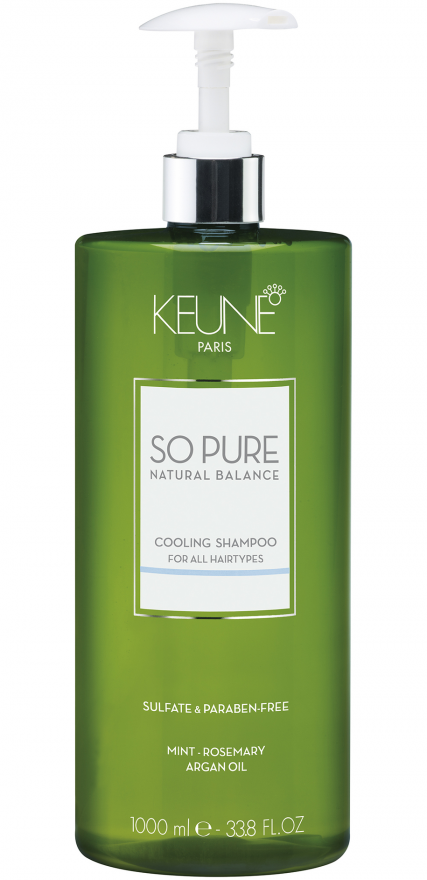 Keune So Pure Шампунь Освежающий/ Cooling Shampoo 1000 мл.