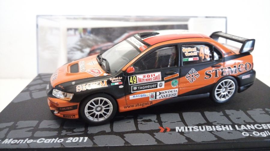 Mitsubishi Lancer RS EVO  IX  2011  Rallye Monte Carlo (IXO-ALTAYA) 1/43