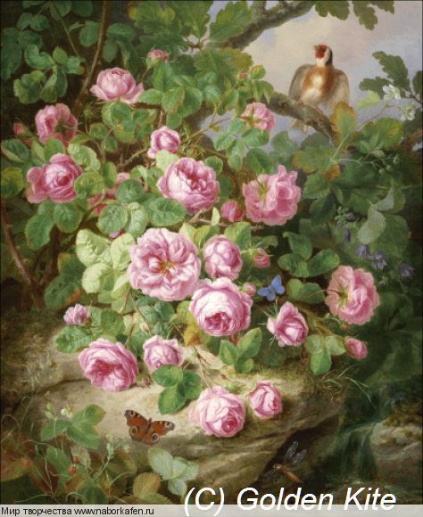 Набор для вышивания "2615 Decorative Still Life with Roses"