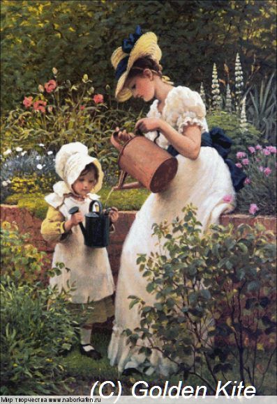 Набор для вышивания "2662 The Young Gardener (medium)"