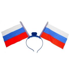 327924 Ободок-флаг «Россия», световой