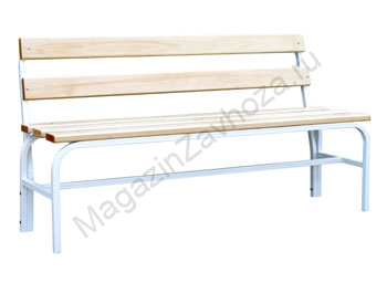 Скамья со спинкой 1500