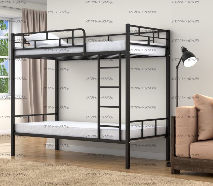 Кровать двухъярусная Валенсия Лофт (90х190)