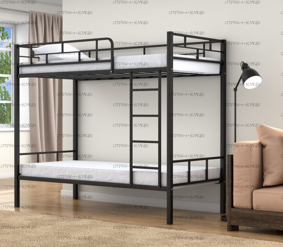 Кровать двухъярусная Валенсия Лофт (90х190)