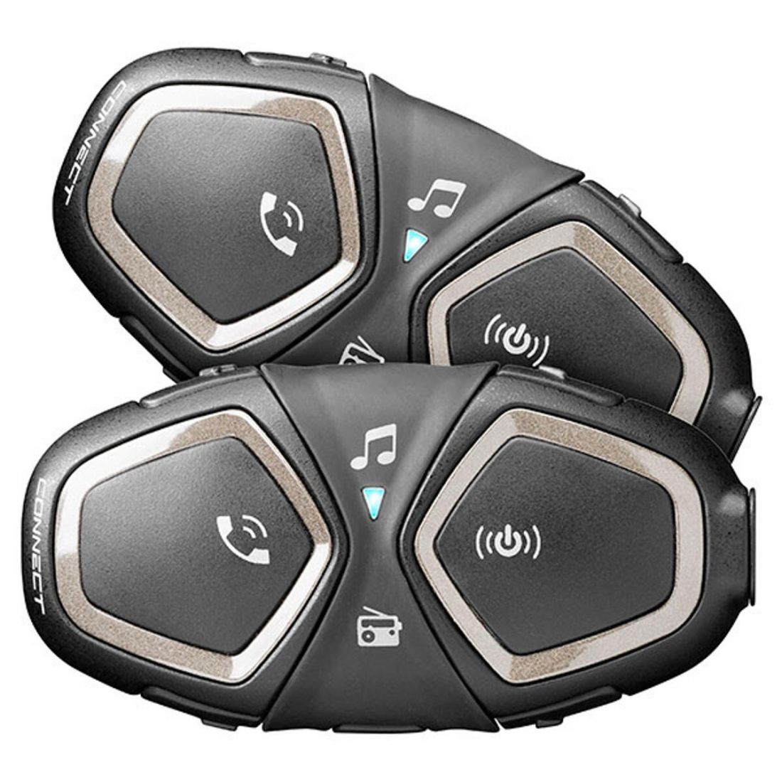 INTERPHONE Комплект из двух Bluetooth мотогарнитур Interphone Connect