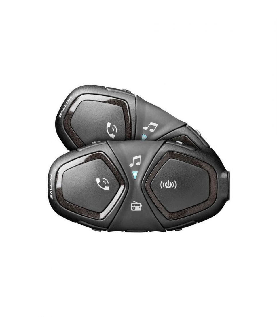 INTERPHONE Комплект из двух Bluetooth мотогарнитур Interphone Active