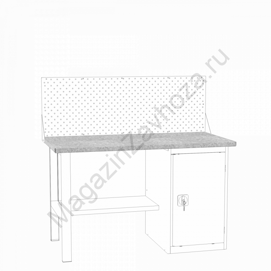 Настил оцинкованный Н-1,4