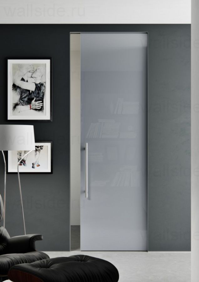 Полотно для раздвижной двери со стеклом, высота до 3 м