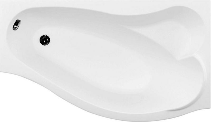 Акриловая ванна Aquanet Palma 170x90/60 R, с каркасом
