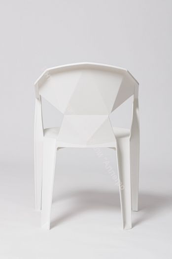 Кресло пластик Румба Белый