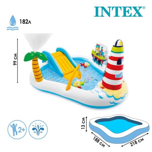 Детский игровой центр «Весёлая рыбалка», 2180х1880х990 мм, от 2 лет