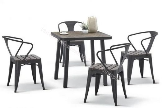 Стул PC 630 Темно-коричневый, рolywood